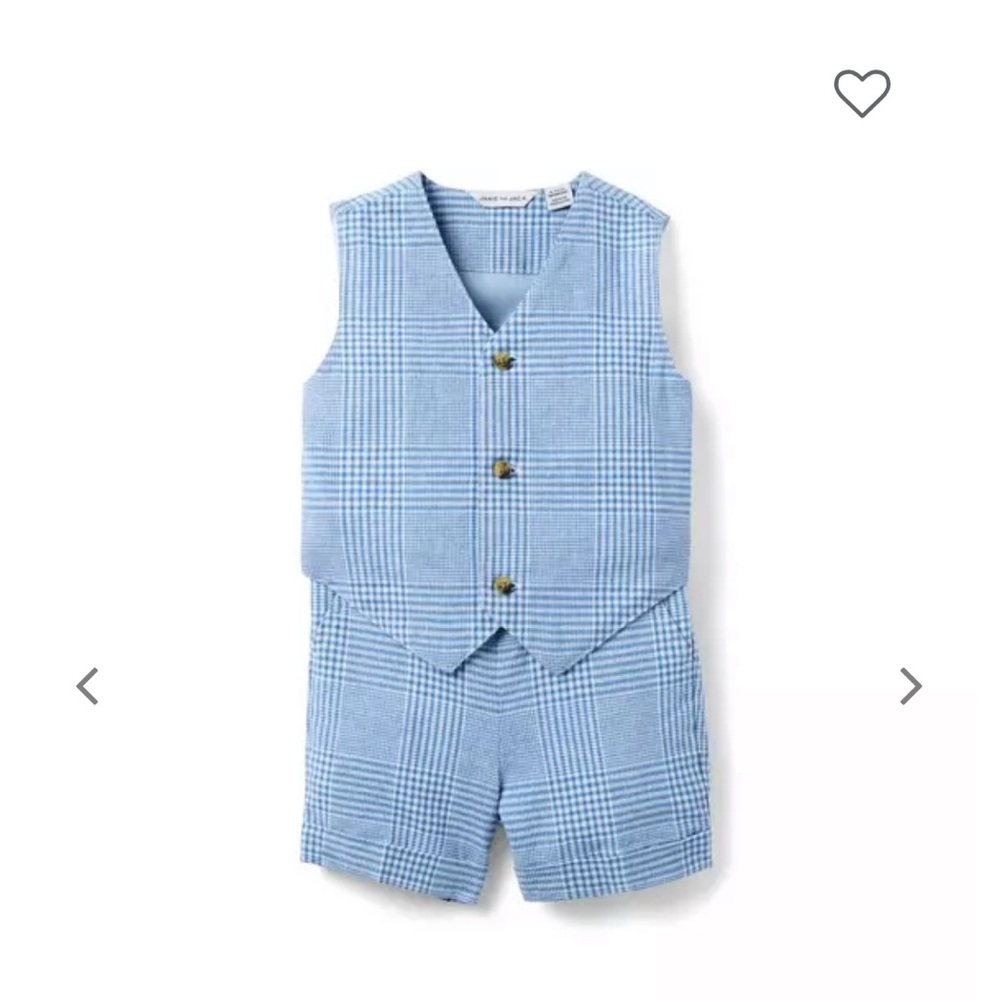 The Tattersall Baby Suit Set- Janie and Jack